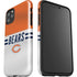 NFL Chicago Bears White Striped iPhone 11 Pro Max Impact Case
