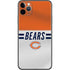 NFL Chicago Bears White Striped iPhone 11 Pro Max Skin