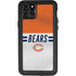 NFL Chicago Bears White Striped iPhone 11 Pro Max Waterproof Case