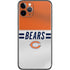 NFL Chicago Bears White Striped iPhone 11 Pro Skin