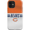 NFL Chicago Bears White Striped iPhone 12 Impact Case