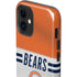 NFL Chicago Bears White Striped iPhone 12 Impact Case