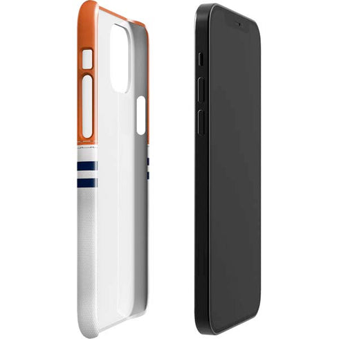 NFL Chicago Bears White Striped iPhone 12 Mini Lite Case