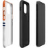 NFL Chicago Bears White Striped iPhone 12 Pro Max Impact Case