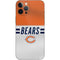 NFL Chicago Bears White Striped iPhone 12 Pro Max Skin