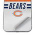 NFL Chicago Bears White Striped iPhone 12 Pro Skin