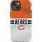 NFL Chicago Bears White Striped iPhone 13 Impact Case