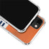 NFL Chicago Bears White Striped iPhone 14 Plus Clear Case