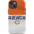 NFL Chicago Bears White Striped iPhone 15 Impact Case