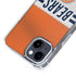 NFL Chicago Bears White Striped iPhone 14 Plus MagSafe Case