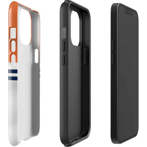 NFL Chicago Bears White Striped iPhone 15 Pro Max Impact Case