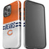 NFL Chicago Bears White Striped iPhone 15 Pro Max Impact Case