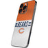 NFL Chicago Bears White Striped iPhone 14 Pro Skin
