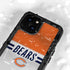 NFL Chicago Bears White Striped iPhone 15 Waterproof Case