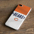 NFL Chicago Bears White Striped iPhone 8 Plus Skin