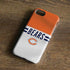 NFL Chicago Bears White Striped iPhone 8 Pro Case