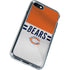 NFL Chicago Bears White Striped iPhone SE (2nd & 3rd Gen) Clear Case