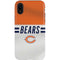 NFL Chicago Bears White Striped iPhone XR Pro Case