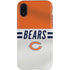 NFL Chicago Bears White Striped iPhone XR Pro Case