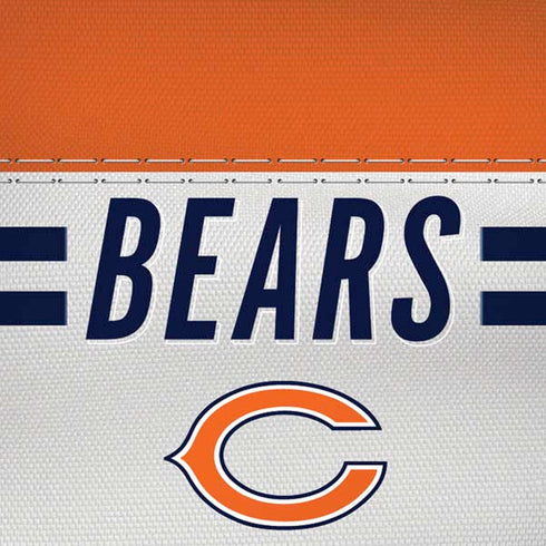 NFL Chicago Bears White Striped iPhone XS Skin