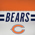 NFL Chicago Bears White Striped iPhone XS Skin