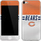 NFL Chicago Bears White Striped Apple iPod Skin