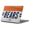 NFL Chicago Bears White Striped Apple MacBook Pro 13-inch Skin