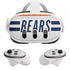 NFL Chicago Bears White Striped Meta Quest 3 Skin