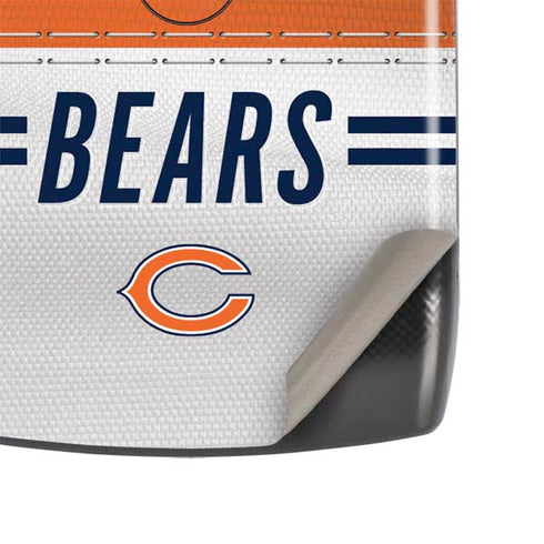 NFL Chicago Bears White Striped Motorola RAZR Skin