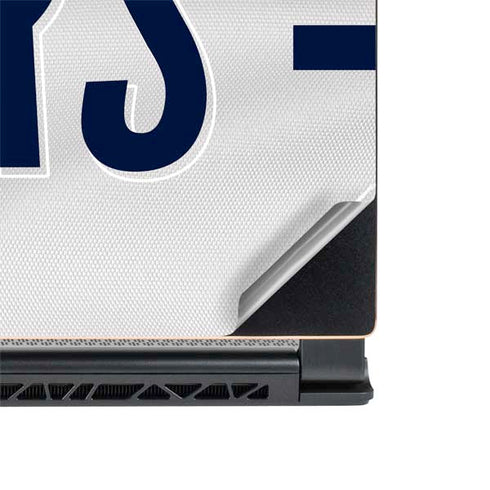 NFL Chicago Bears White Striped MSI GS65 Stealth Laptop Skin