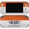 NFL Chicago Bears White Striped Nintendo Switch Lite Skin