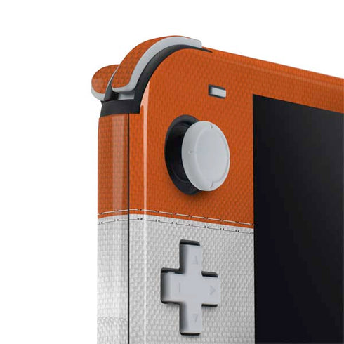 NFL Chicago Bears White Striped Nintendo Switch Lite Skin