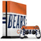 NFL Chicago Bears White Striped PS4 Console and Controller Bundle Skin