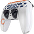 NFL Chicago Bears White Striped PS5 Controller Skin