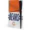 NFL Chicago Bears White Striped PS5 Slim Disk Console Skin