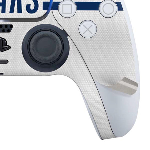 NFL Chicago Bears White Striped PS5 Slim Digital Edition Bundle Skin