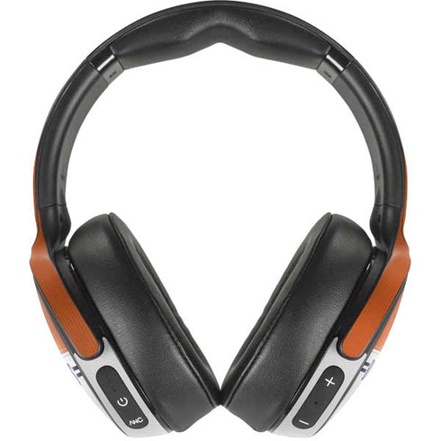 NFL Chicago Bears White Striped Skullcandy Venue Skin