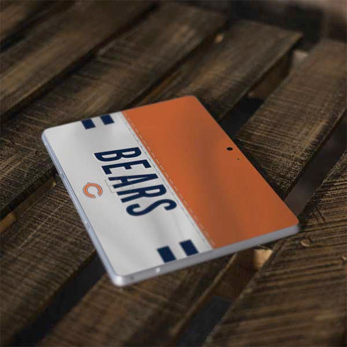 NFL Chicago Bears White Striped Surface Go Skin