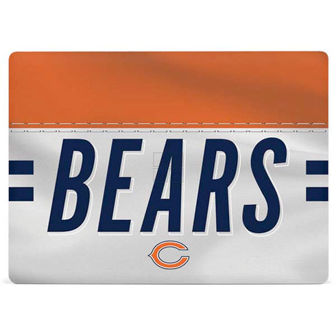 NFL Chicago Bears White Striped Surface Laptop 3 13.5in Skin