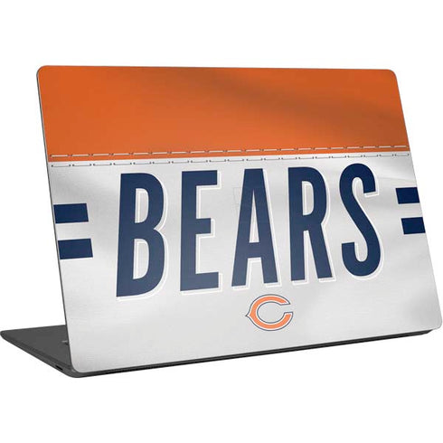 NFL Chicago Bears White Striped Surface Laptop 4 15in Skin