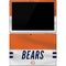 NFL Chicago Bears White Striped Surface Pro 7 Skin