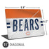 NFL Chicago Bears White Striped Universal Laptop 11in (8.8 x 6.2in) Skin