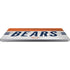 NFL Chicago Bears White Striped Universal Laptop 12in (9.8 x 6.8in) Skin
