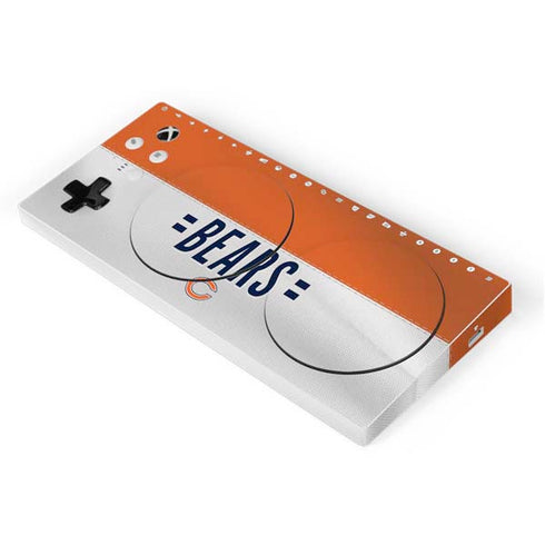 NFL Chicago Bears White Striped Xbox Adaptive Controller Skin