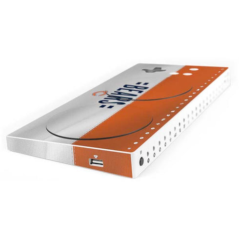 NFL Chicago Bears White Striped Xbox Adaptive Controller Skin