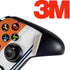 NFL Chicago Bears White Striped Xbox One Controller Skin