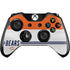 NFL Chicago Bears White Striped Xbox One Controller Skin