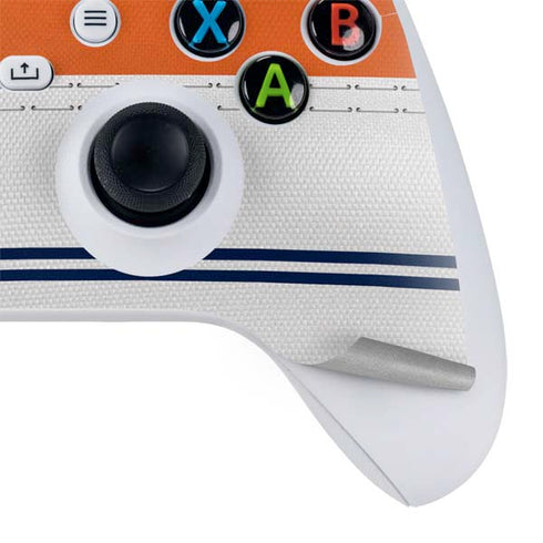 NFL Chicago Bears White Striped Xbox Series S Controller Skin