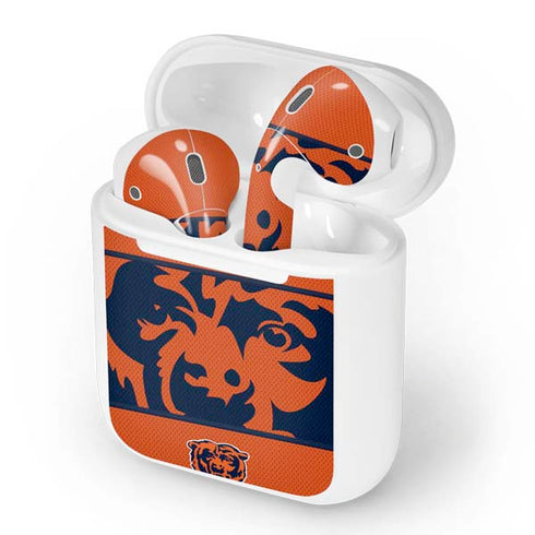NFL Chicago Bears Zone Block Apple AirPods Skin