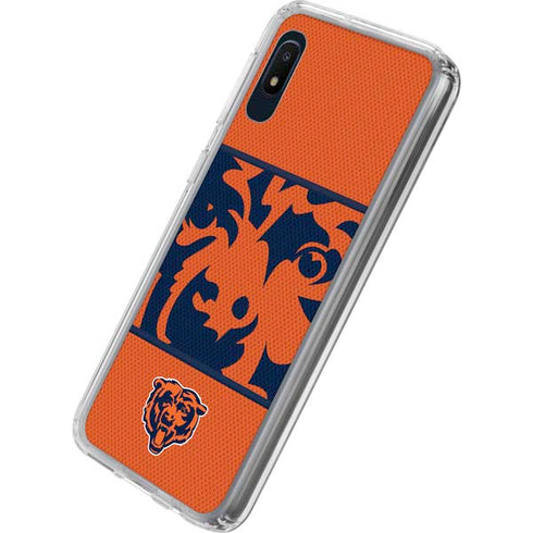 NFL Chicago Bears Zone Block Galaxy A10e Clear Case